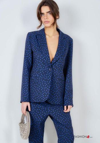 Polka-dot long sleeve Blazer with buttons - ph 1