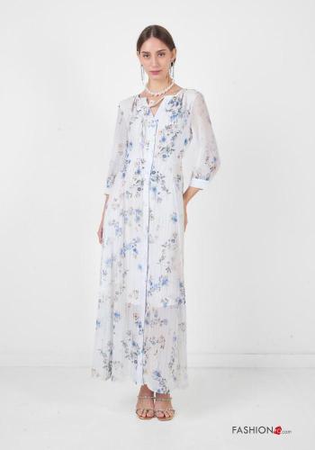 Vestido camisero Estampado Floral