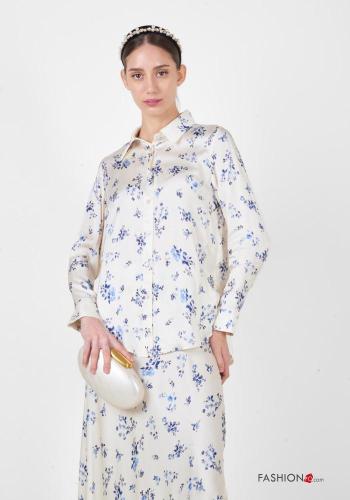 Blumenmuster Hemd - ph 1