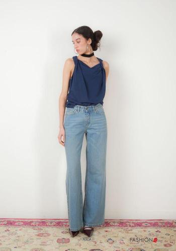 Vaqueros de Algodón tela vaquera