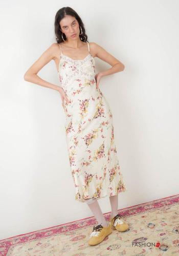 Vestido encaje Estampado Floral