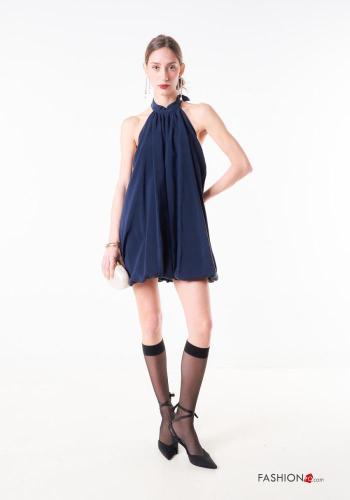 Abito corto senza maniche scollato sulla schiena - ph 1