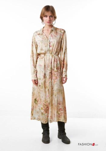 Robe chemise à Imprimé Floral - ph 1