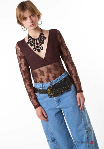 Body renda gola V - ph 1