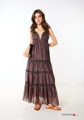 Abito scollato sulla schiena scollo a V