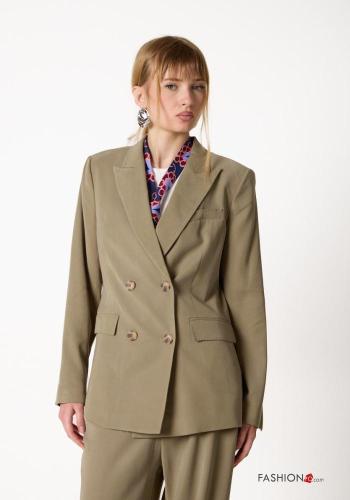 Blazer en Coton croisé - ph 1