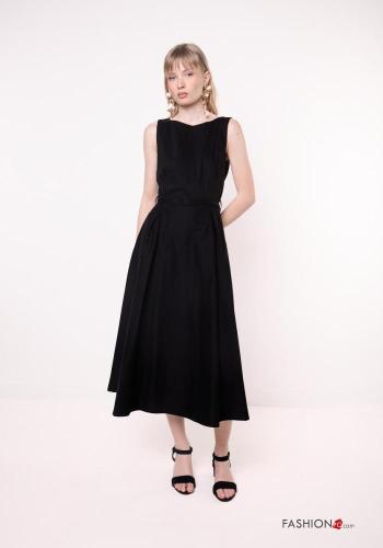 Vestido em Algodão com cinto - ph 1