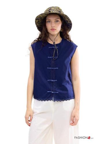 sleeveless Cotton Top
