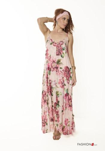 Robe à dos nu à col en V - ph 1