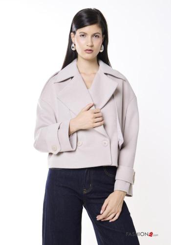 double-breasted mini Coat - ph 1