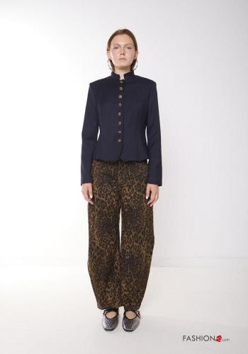 Pantalones de Algodón Estampado animal - ph 1