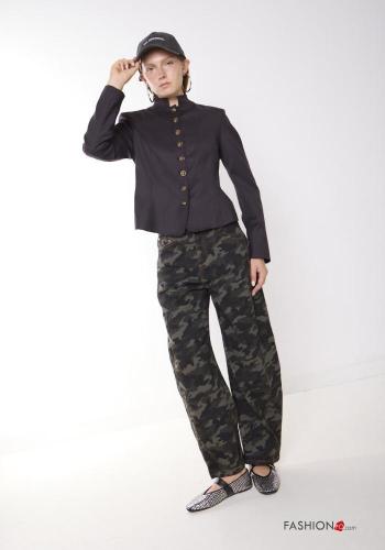 Pantalones de Algodón Estampado camuflaje - ph 1