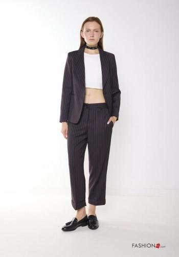 Pantalon Imprimé à rayures - ph 1