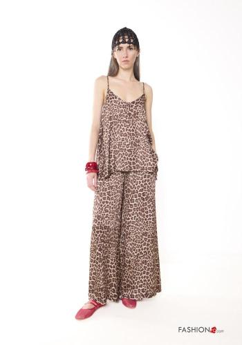 Pantalon Imprimé animalier