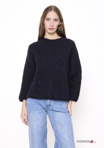 Maglione in Misto Lana girocollo