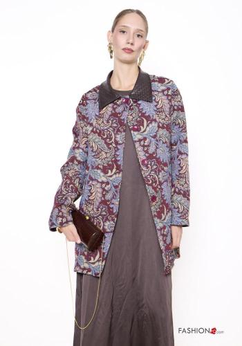 Floral Cotton Coat