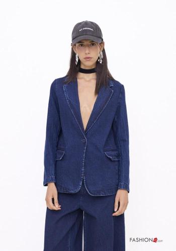 Giacca in Cotone denim - ph 1