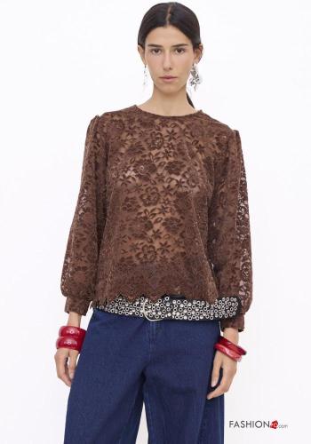 Camicia pizzo con elastico - ph 1