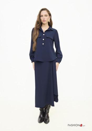 Skirt with split