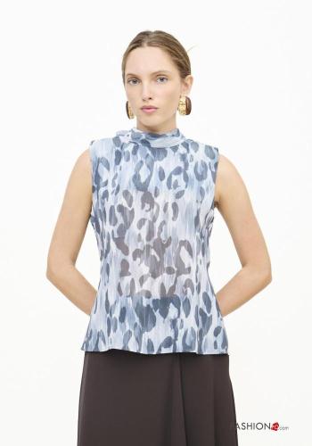 Animal print sleeveless Top - ph 1