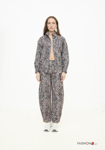 Pantalones de Algodón Estampado animal - ph 1