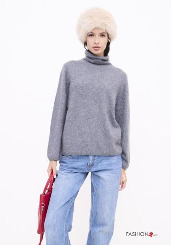 Cashmere Blend Sweater Rollneck