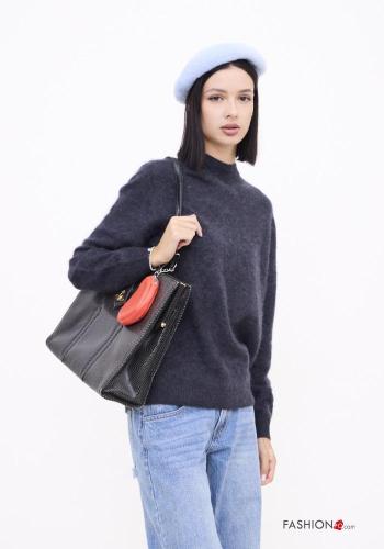 Maglione in Misto Cashmere a collo alto - ph 1