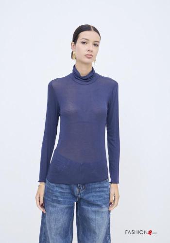 Cashmere Blend Long sleeved top Rollneck