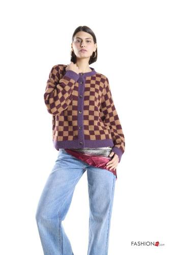 Geometric pattern Cardigan - ph 1