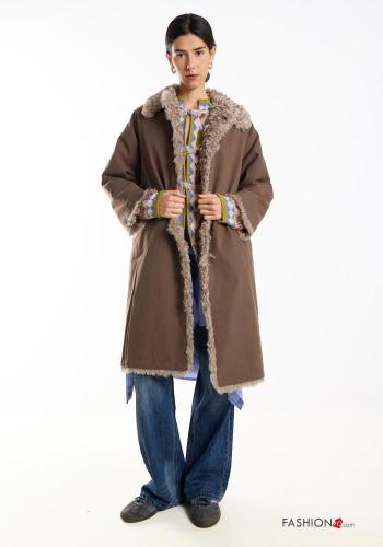 reversible long Cotton Coat