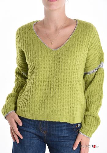 Sweater with v-neck - ph 1