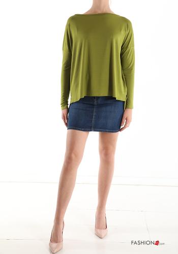 Camisola de mangas compridas Estilo Casual - ph 5