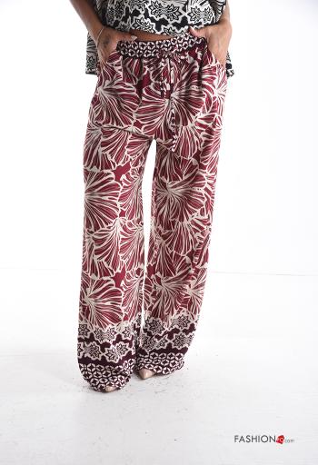 Patterned Trousers