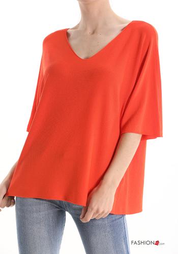 Sweater with v-neck - ph 1