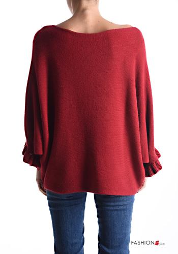 lange ärmel Strickpullover schulterfrei - ph 2