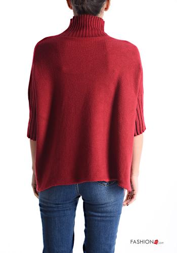 Strickpullover Rollkragen- 3/4 ärmel - ph 2