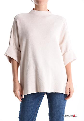 crew neck Sweater 3/4 sleeve - ph 1
