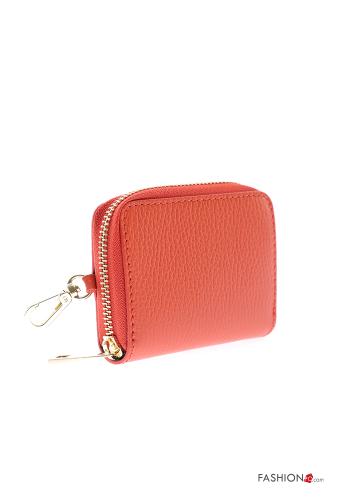 Cartera de Cuero Genuino con cremallera - ph 2