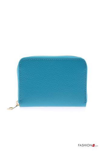 Portafoglio in Vera pelle con zip - ph 1