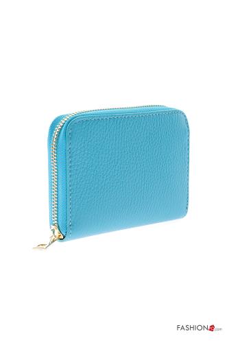 Portafoglio in Vera pelle con zip - ph 2