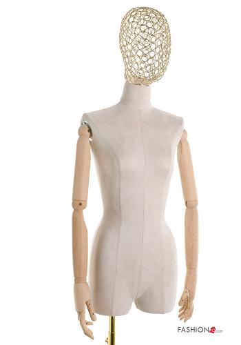 Manichino mezzo busto con testa intercambiabile - ph 1