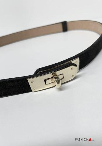 Suede with buckle Genuine Leather Belt