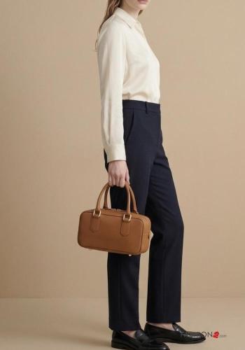 Bolsa de mano de Cuero Genuino