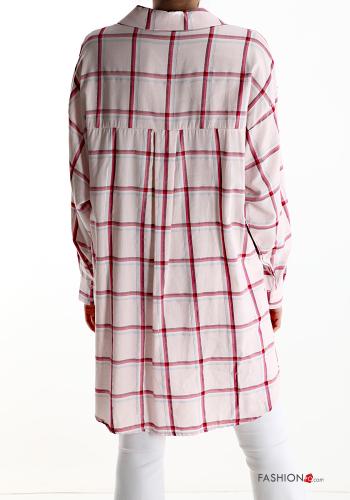 Camicia in Cotone Fantasia quadrettata vichy - ph 2