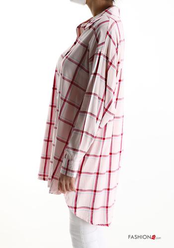 Camicia in Cotone Fantasia quadrettata vichy - ph 3