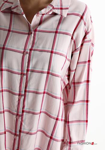 Camicia in Cotone Fantasia quadrettata vichy - ph 4