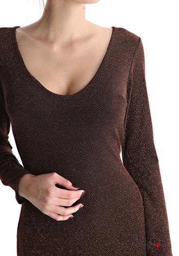 Abito lurex corto scollo a V - ph 4