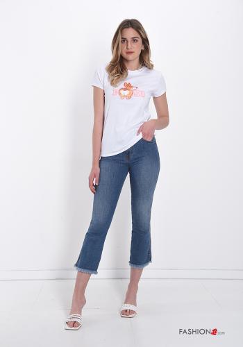 Patterned Cotton T-shirt - ph 5