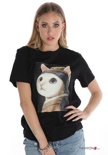 T-shirt in Cotone