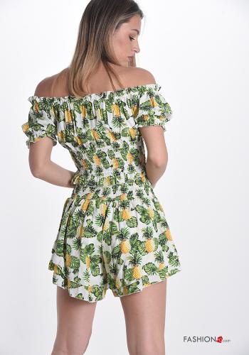 Coordinato in Cotone con balze - ph 2